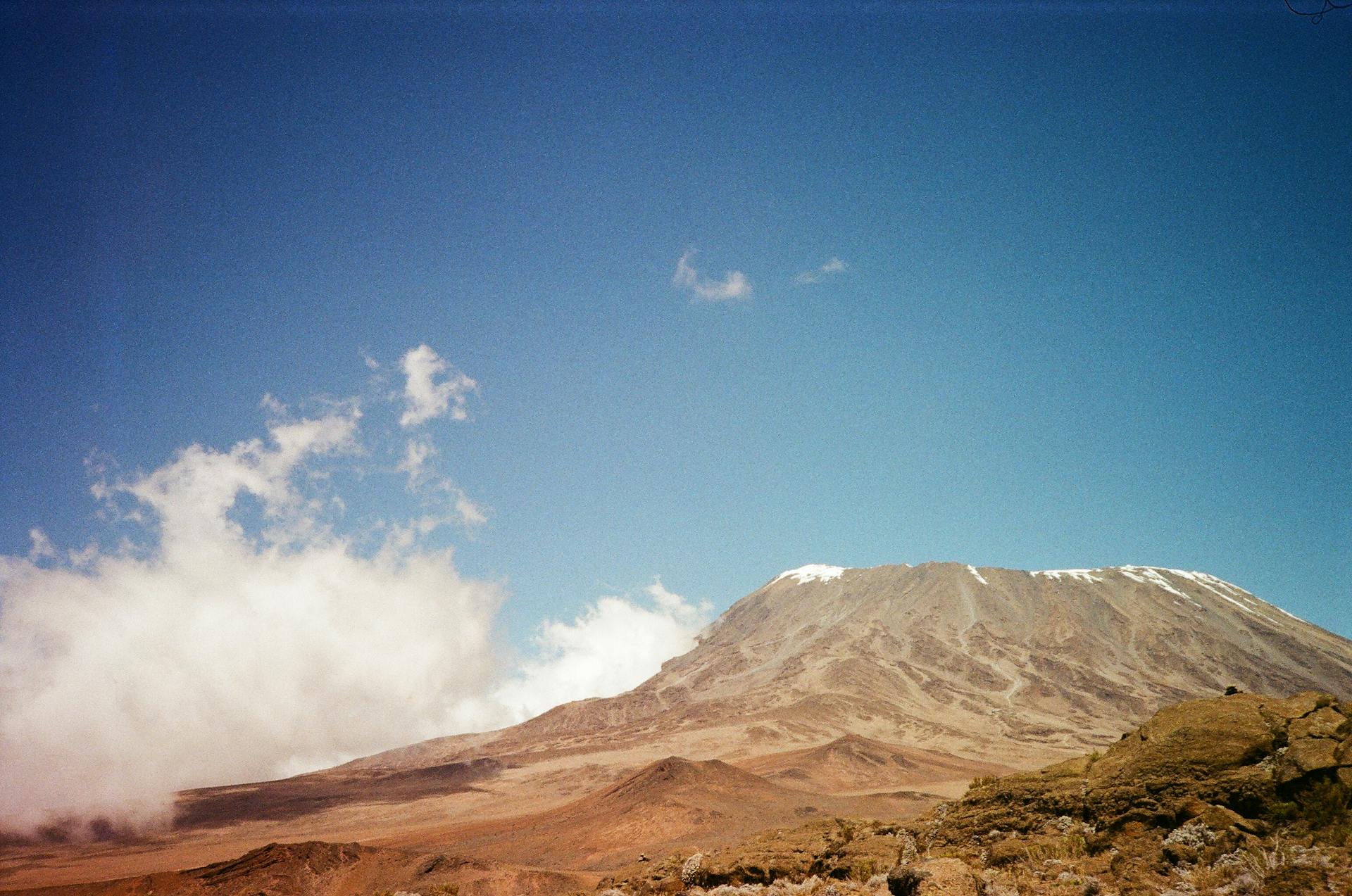 Mount Kilimanjaro rising above the plains